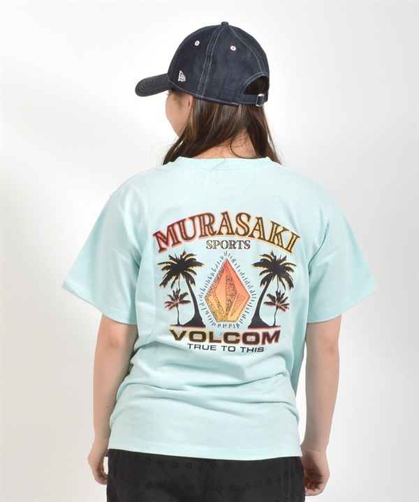 MURASAKI ムラサキ × VOLCOM ボルコム 半袖 コラボレーション Tシャツ BG05CU02 ムラサキスポーツ限定