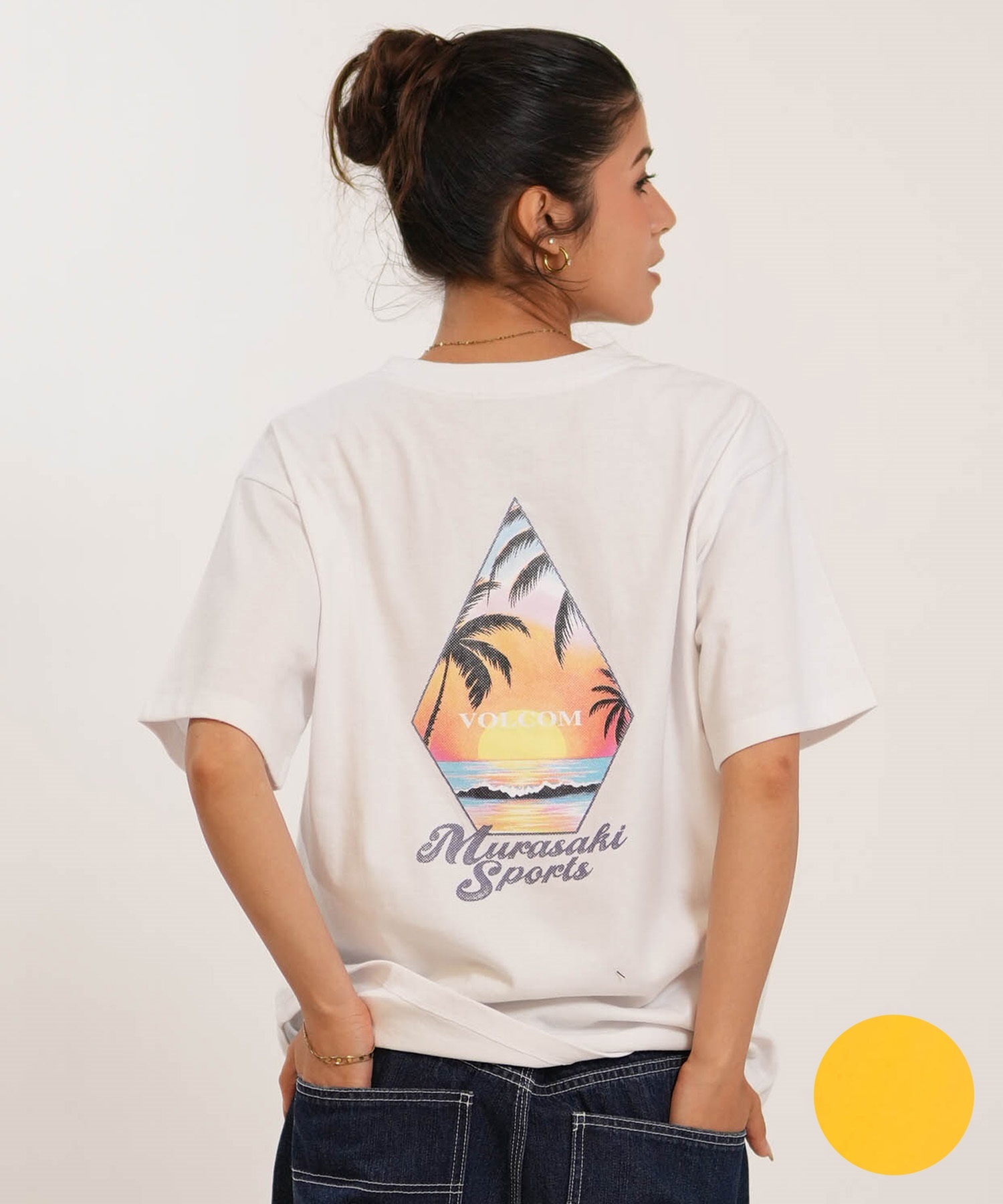 MURASAKI ムラサキ × VOLCOM ボルコム 半袖 コラボレーション Tシャツ