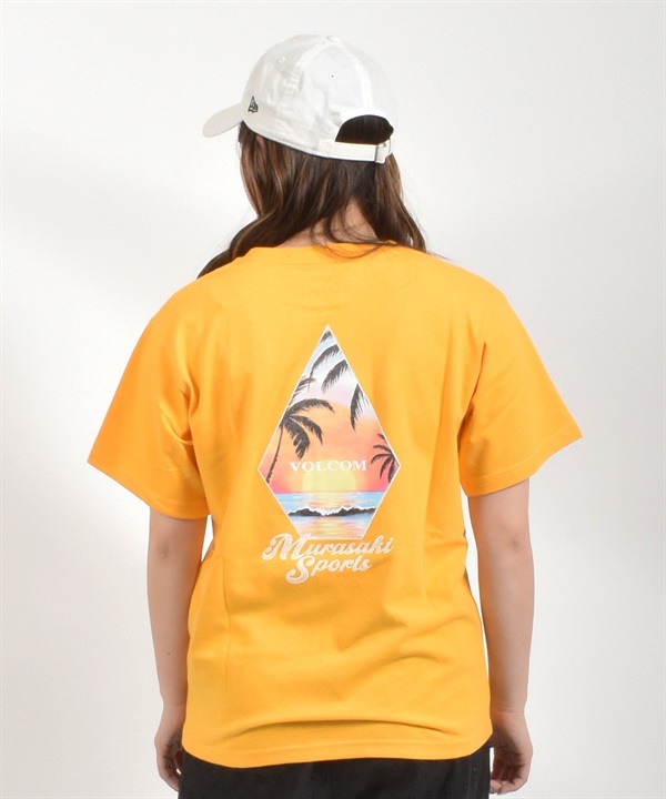 MURASAKI ムラサキ × VOLCOM ボルコム 半袖 コラボレーション Tシャツ BG05CU03 ムラサキスポーツ限定