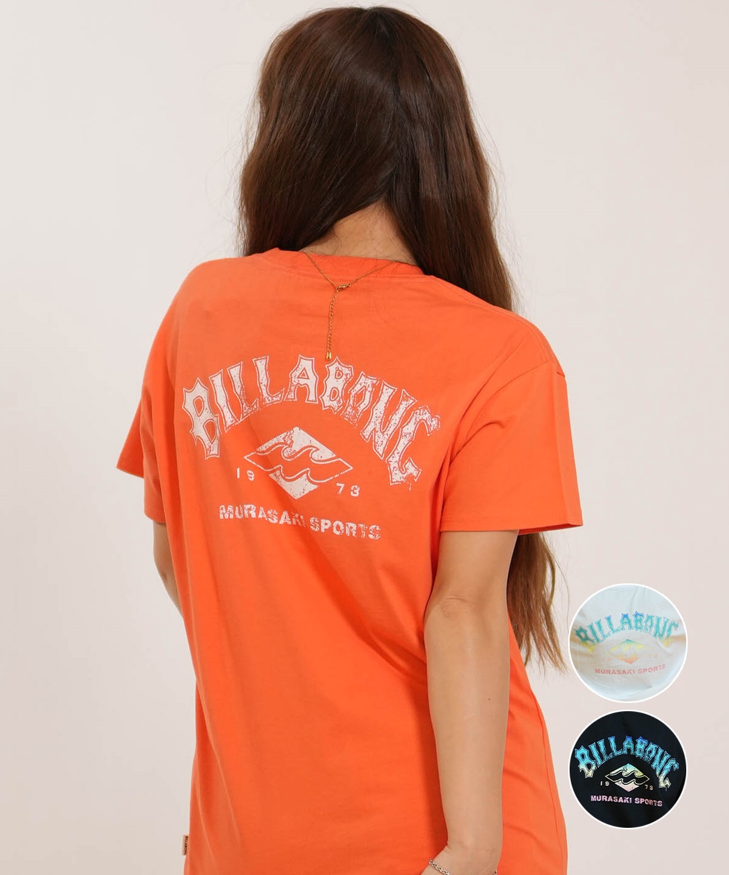 MURASAKI ムラサキ × BILLABONG ビラボン コラボレーション Tシャツ