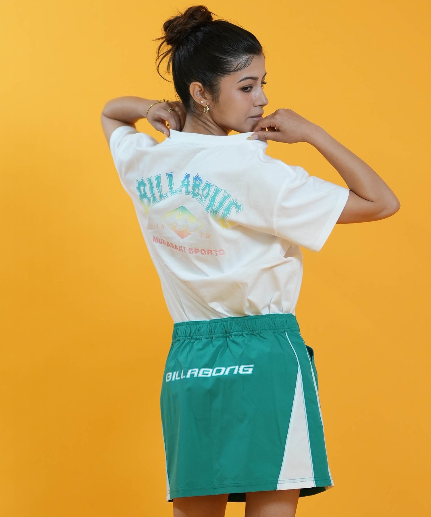 MURASAKI ムラサキ × BILLABONG ビラボン コラボレーション Tシャツ