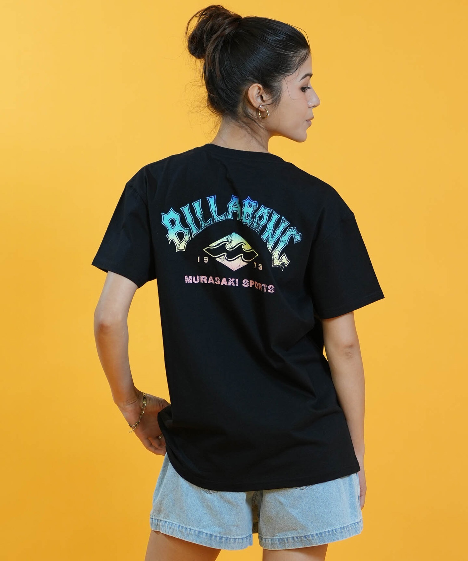 MURASAKI ムラサキ × BILLABONG ビラボン コラボレーション Tシャツ
