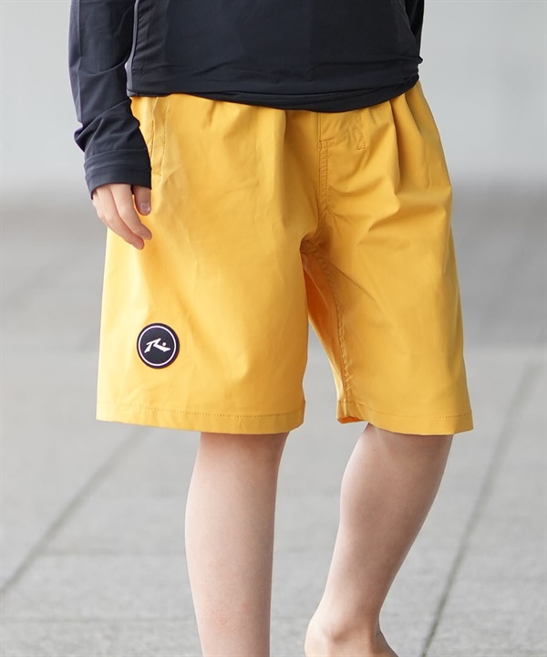 RUSTY ラスティー 水着 海パン トランクス サーフパンツ キッズ ジュニア 子供 ロゴ刺繍ボードショーツ 966406