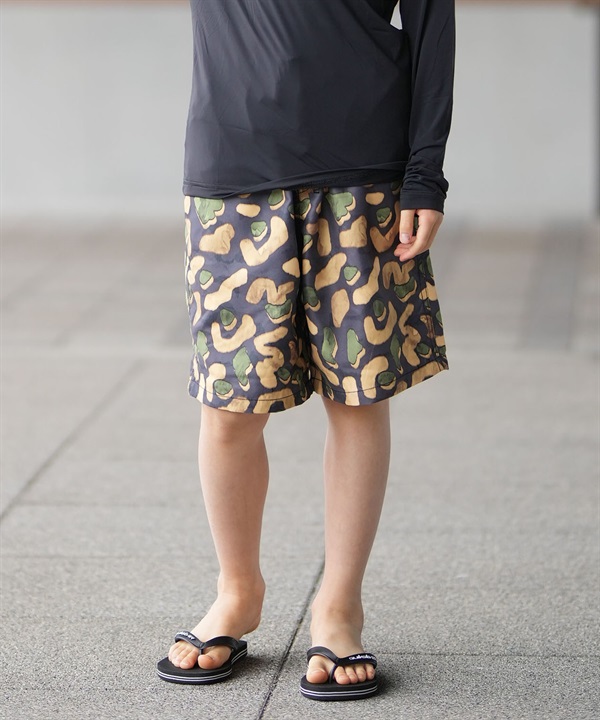 RUSTY ラスティ 水着 海パン トランクス サーフパンツ キッズ ジュニア 子供 総柄 966407