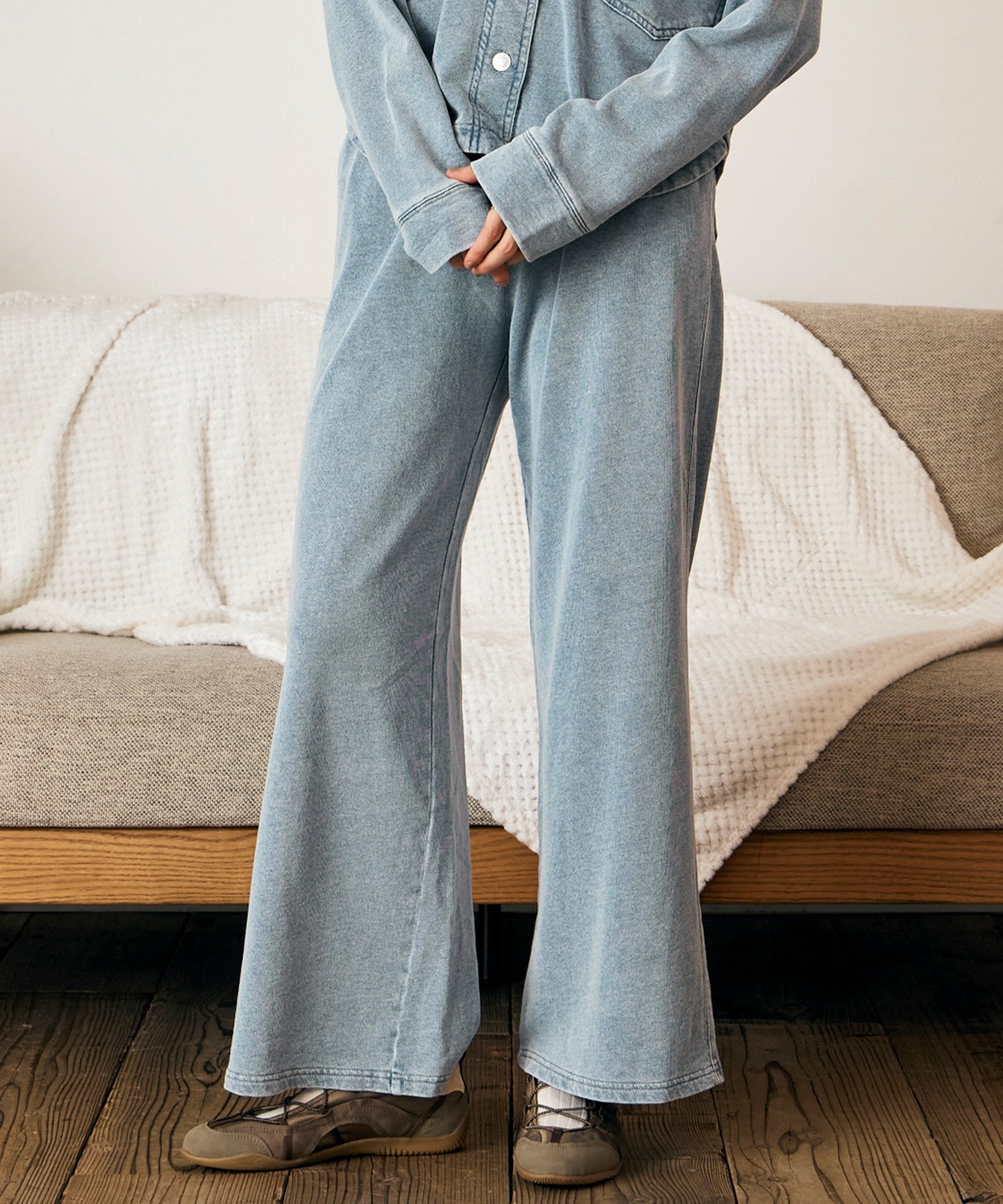 RIKKA FEMME リッカファム ロングパンツ レディース セットアップ対応