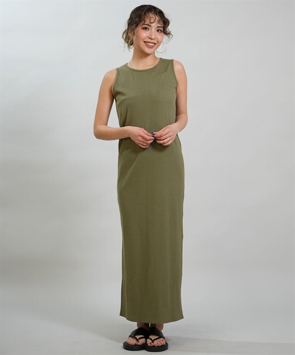 RIKKA FEMME リッカファム ワンピース レディース リブワンピ ロング丈 RF6S-1408