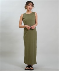 RIKKA FEMME リッカファム ワンピース レディース リブワンピ ロング丈 RF6S-1408(KHA-FREE)