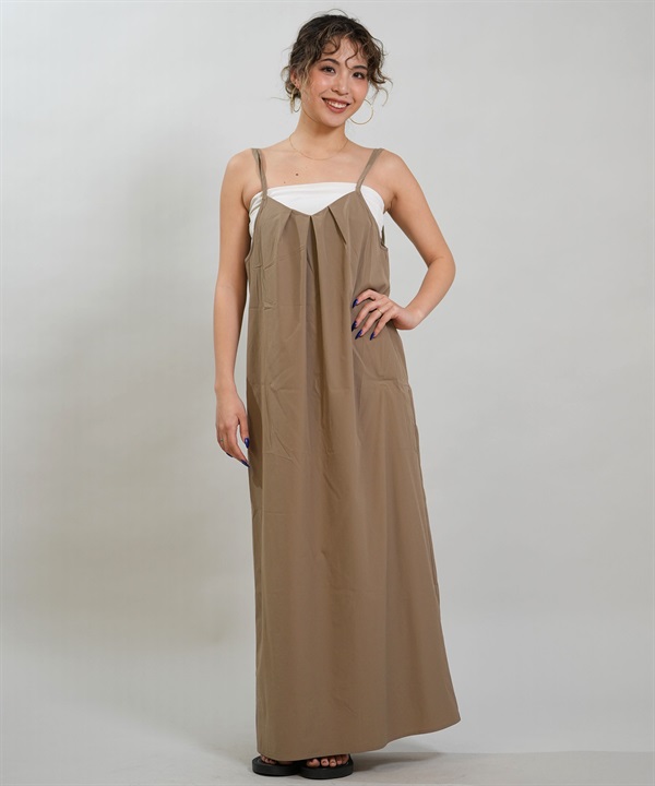 RIKKA FEMME リッカファム ワンピース レディース キャミワンピ マキシ丈 RF6S-1404