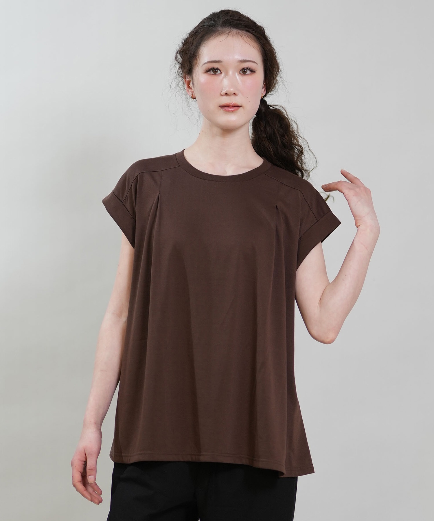 RIKKA FEMME リッカファム 半袖 Tシャツ レディース フレンチスリーブ