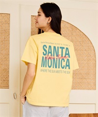 RIKKA FEMME リッカファム 半袖 Tシャツ レディース バックプリント 吸水速乾 UVカット RF6S-2102(YEL-SM)