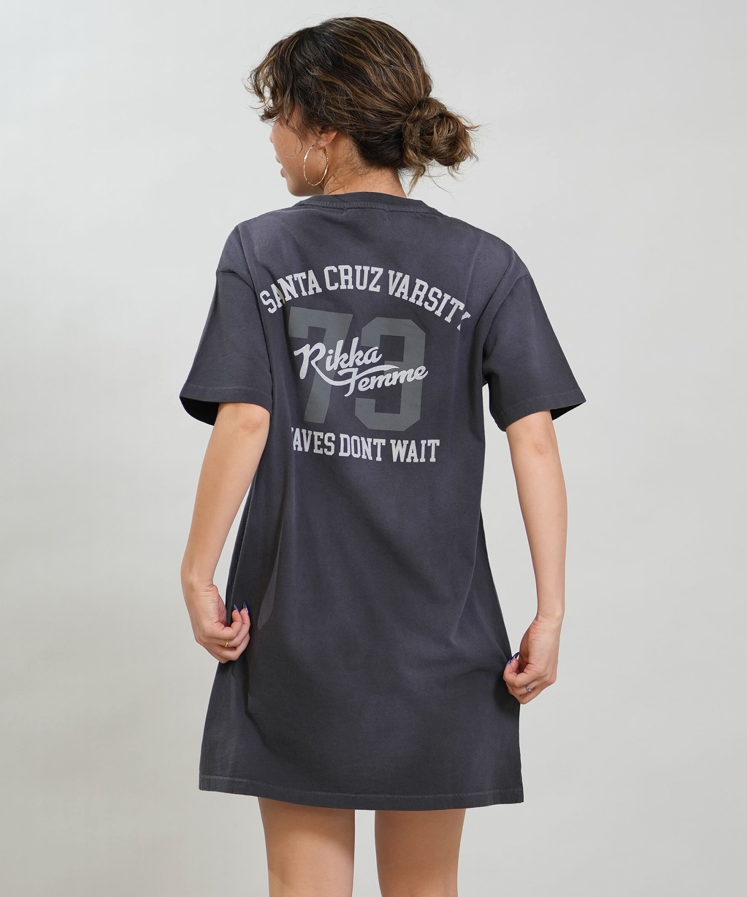 RIKKA FEMME リッカファム 半袖 Tシャツ レディース ワンピース T