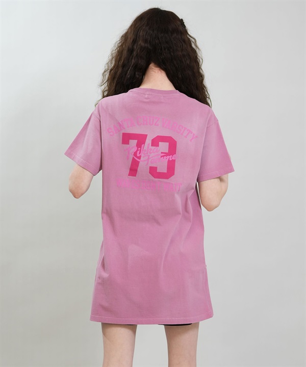 RIKKA FEMME リッカファム 半袖 Tシャツ レディース ワンピース Tシャツワンピ バックプリント RF6S-2105