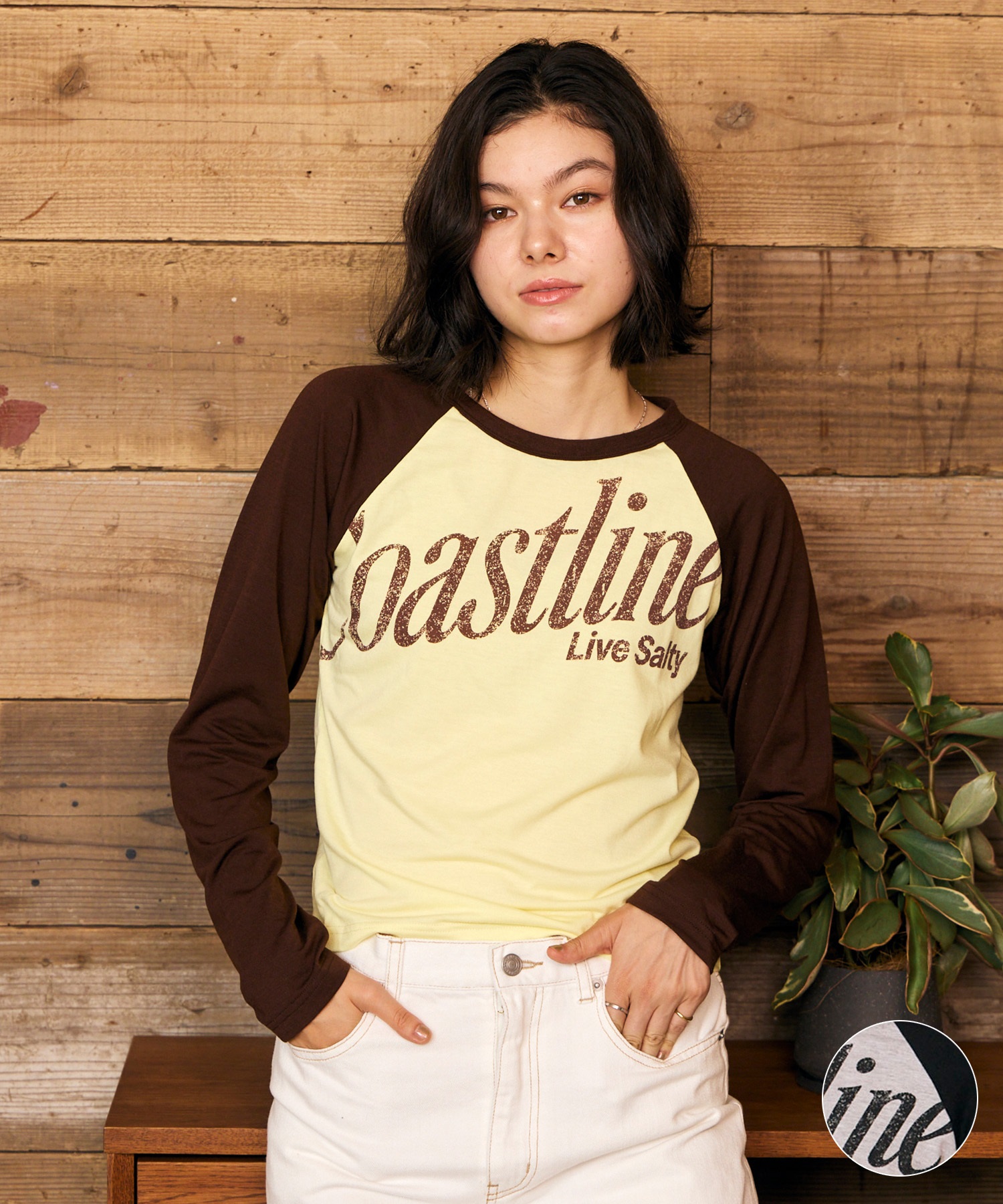 RIKKA FEMME リッカファム 長袖 Tシャツ ロンT レディース ロゴ