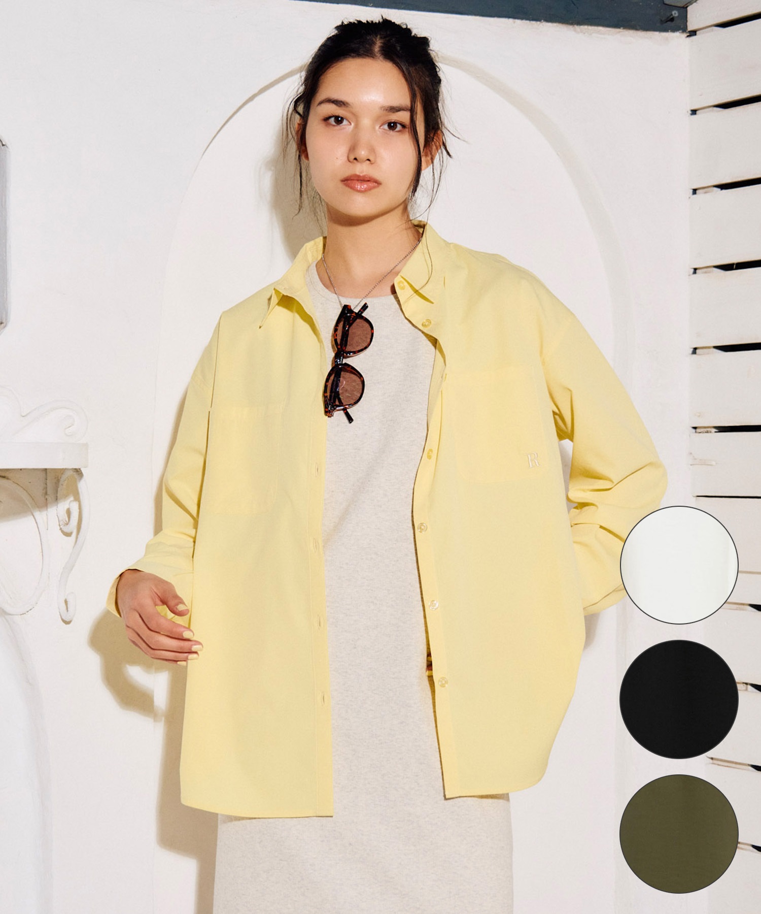 RIKKA FEMME リッカファム 長袖 シャツ レディース 吸水速乾 UVカット