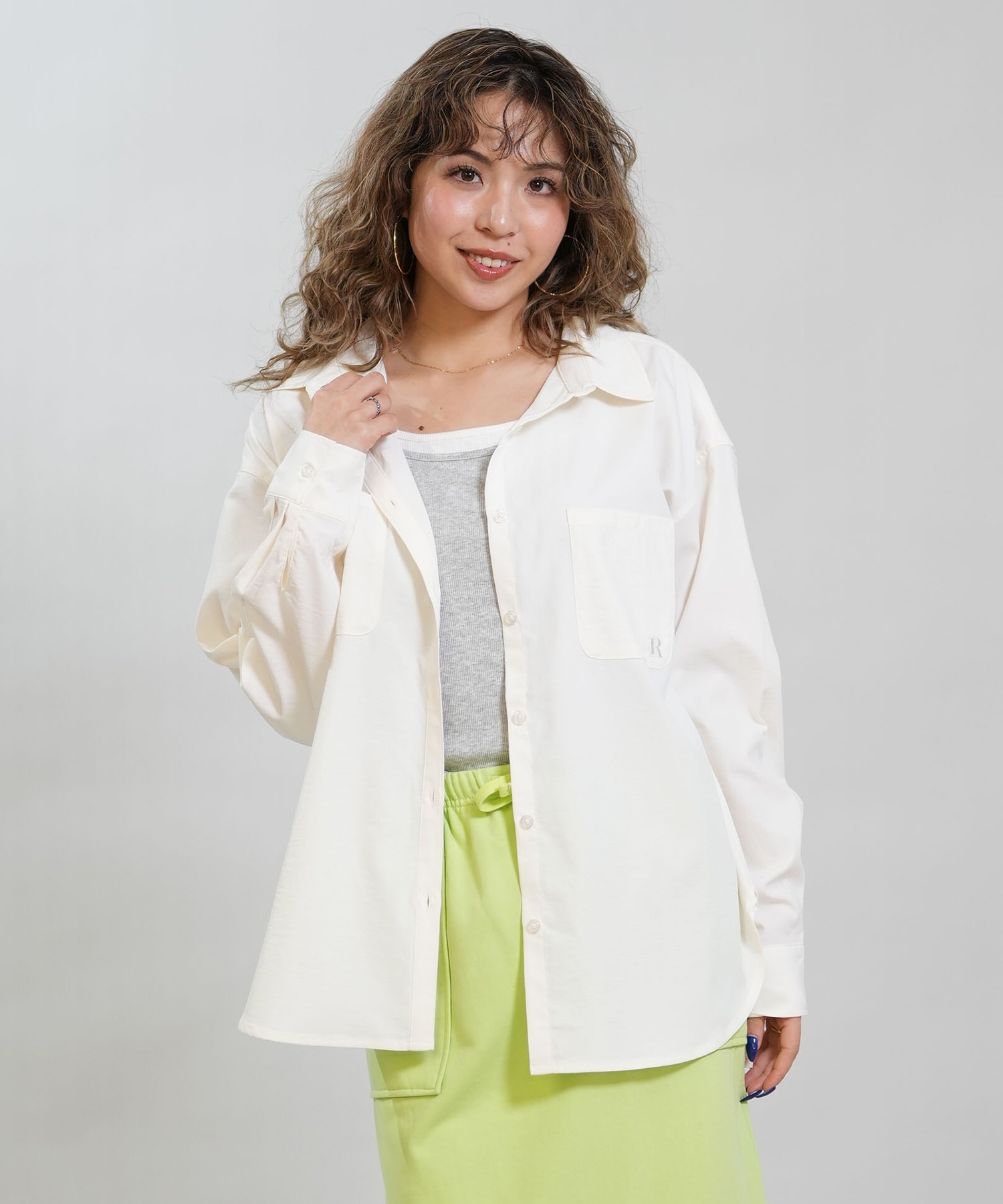 RIKKA FEMME リッカファム 長袖 シャツ レディース 吸水速乾 UVカット