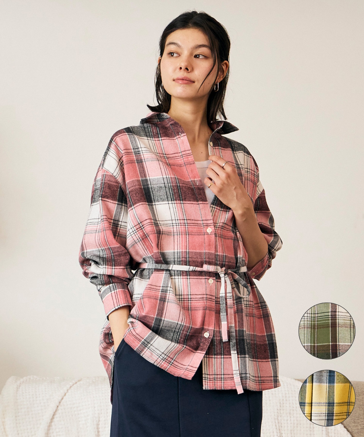Resurrection WOMENS Checkシャツ RIKKA FEMME リッカファム 長袖 シャツ レディース チェック柄