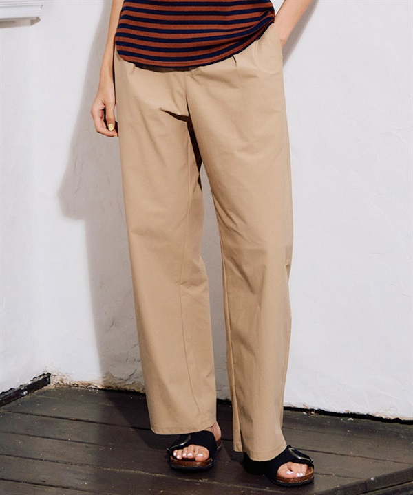 RIKKA FEMME リッカファム ロングパンツ レディース チノパン 吸水速乾 UVカット RF6S-3104