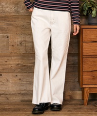 RIKKA FEMME リッカファム ロングパンツ レディース デニム パンツ Gパン フリンジフレアデニム RF6F-3102(WHT-SM)