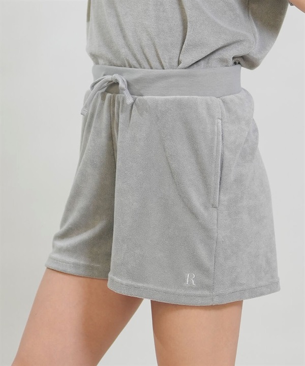RIKKA FEMME リッカファム ハーフパンツ ショートパンツ レディース パイルショーツ セットアップ対応 RF6S-3304