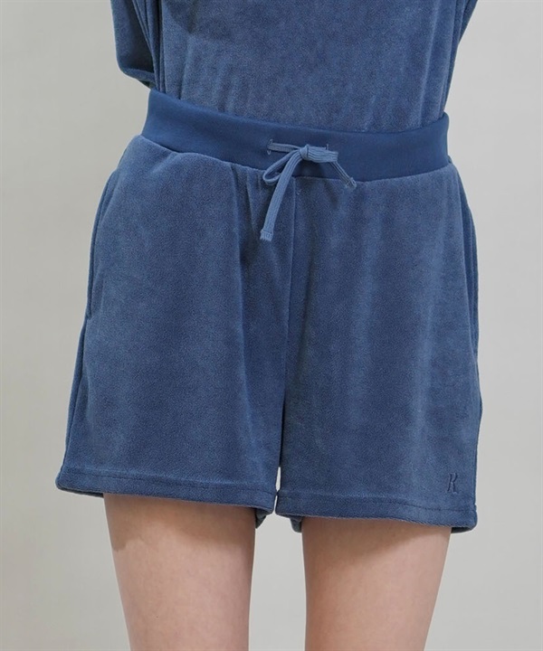 RIKKA FEMME リッカファム ハーフパンツ ショートパンツ レディース パイルショーツ セットアップ対応 RF6S-3304