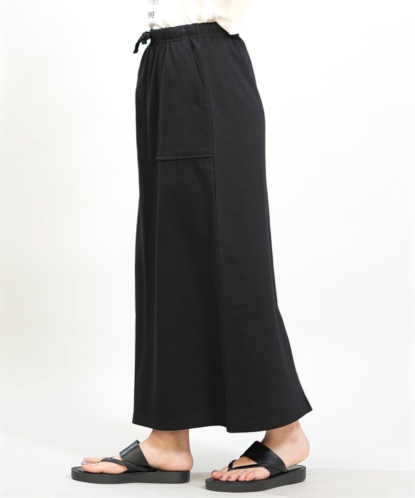 RIKKA FEMME リッカファム スカート レディース Iライン ロング丈 スウェット RF6S-3502