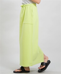 RIKKA FEMME リッカファム スカート レディース Iライン ロング丈 スウェット RF6S-3502(GRN-FREE)