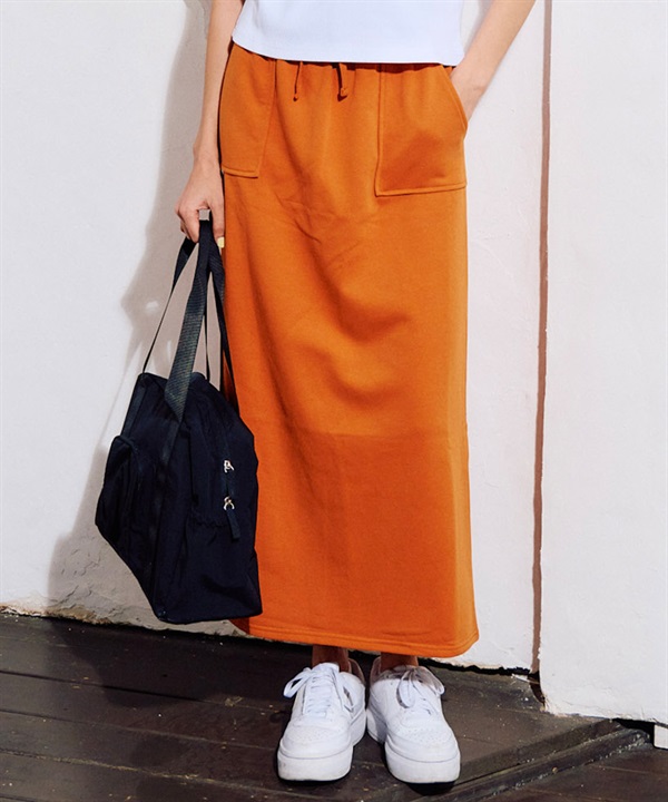 RIKKA FEMME リッカファム スカート レディース Iライン ロング丈 スウェット RF6S-3502