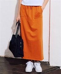 RIKKA FEMME リッカファム スカート レディース Iライン ロング丈 スウェット RF6S-3502(ORG-FREE)