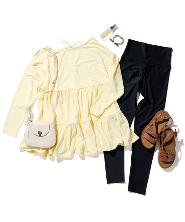 RIKKA FEMME リッカファム ラッシュガード 2点セット UVケアラッシュガード RF6S-4302