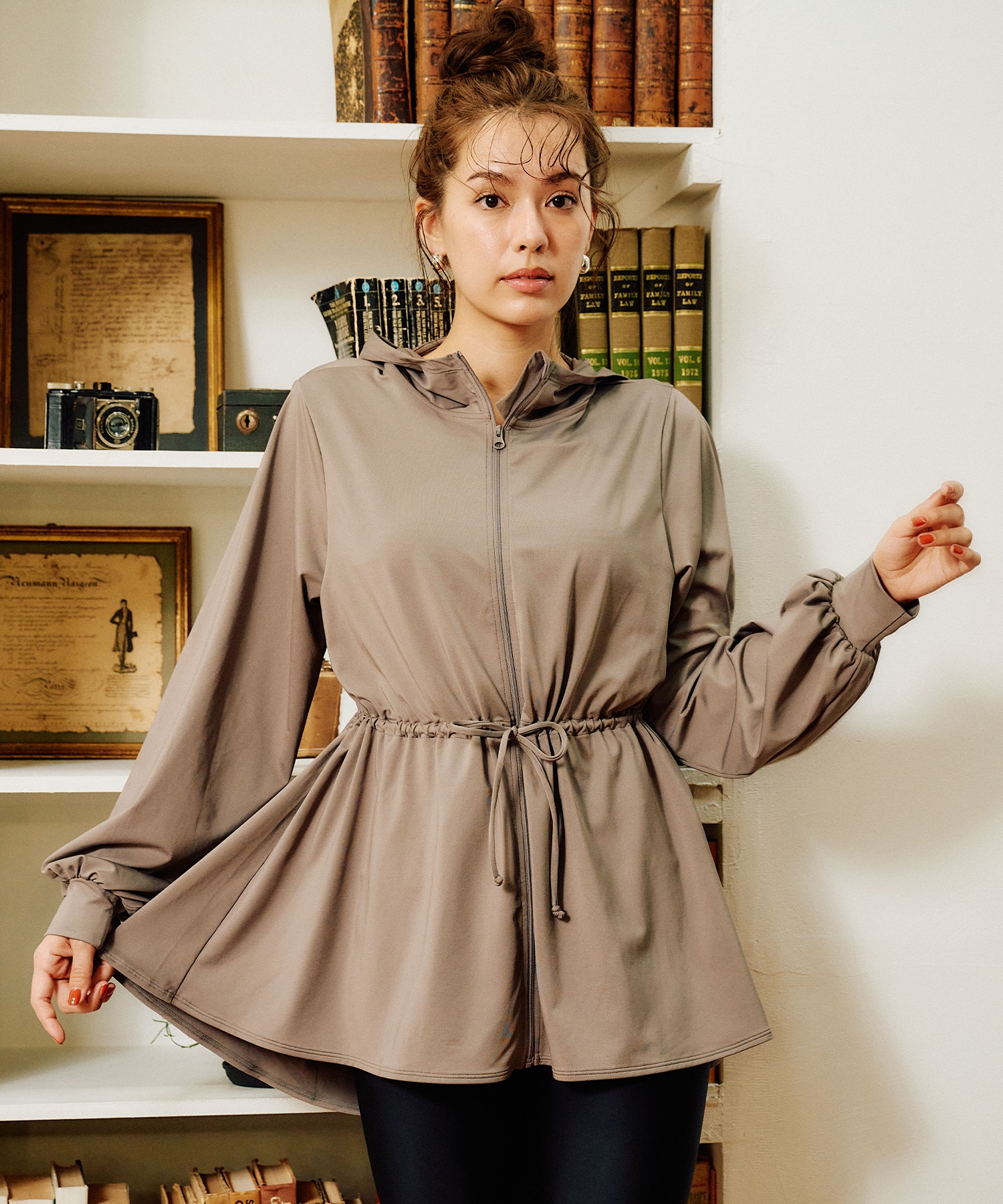 RIKKA FEMME リッカファム ラッシュガード レディースRF6S-4304 UVケア