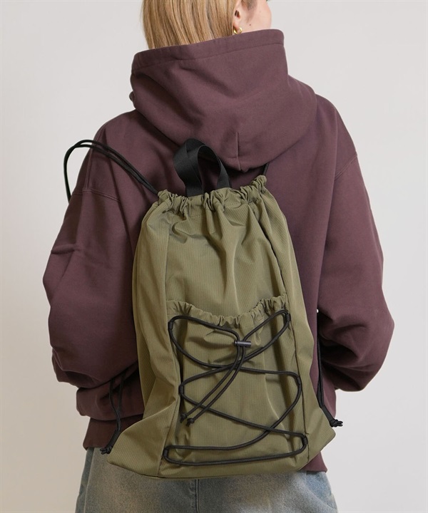 RIKKA FEMME リッカファム ナップサック アニマル柄 ドローコードナップサック RFA6S-0101