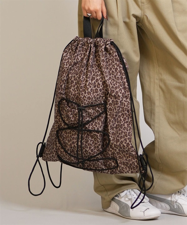 RIKKA FEMME リッカファム ナップサック アニマル柄 ドローコードナップサック RFA6S-0101