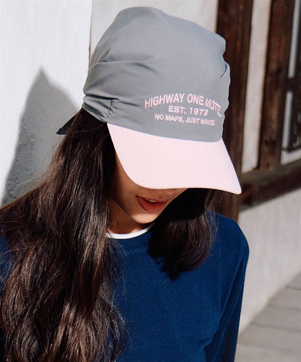 RIKKA FEMME リッカファム キャップ つば付きバンダナ UVバンダナキャップ RFA6S-1102