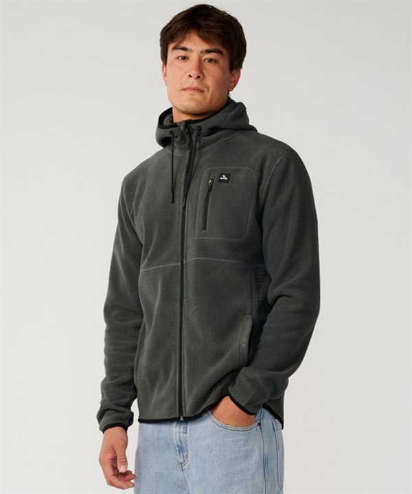 RIP CURL リップカール ジャケット メンズ ロゴ DEPARTED POLAR FLEECE ZIP THRU 08VMFL