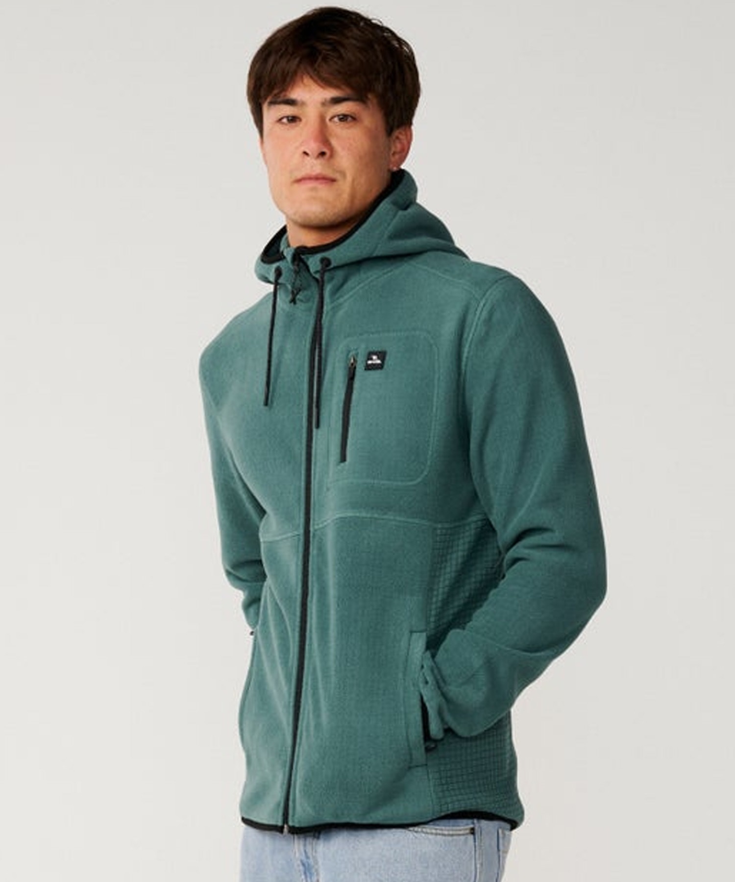 RIP CURL リップカール ジャケット メンズ ロゴ DEPARTED POLAR FLEECE