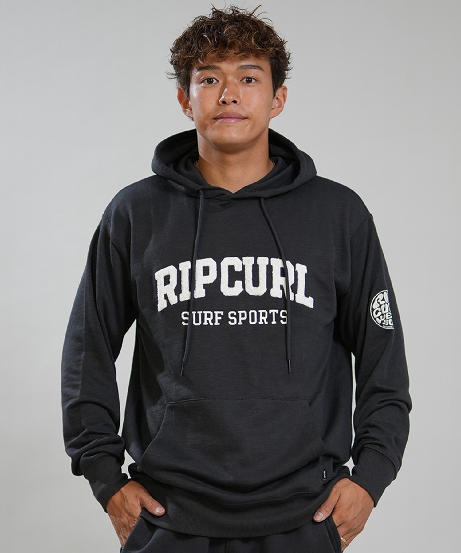 RIP CURL リップカール プルオーバー パーカー フーディー メンズ ロゴ