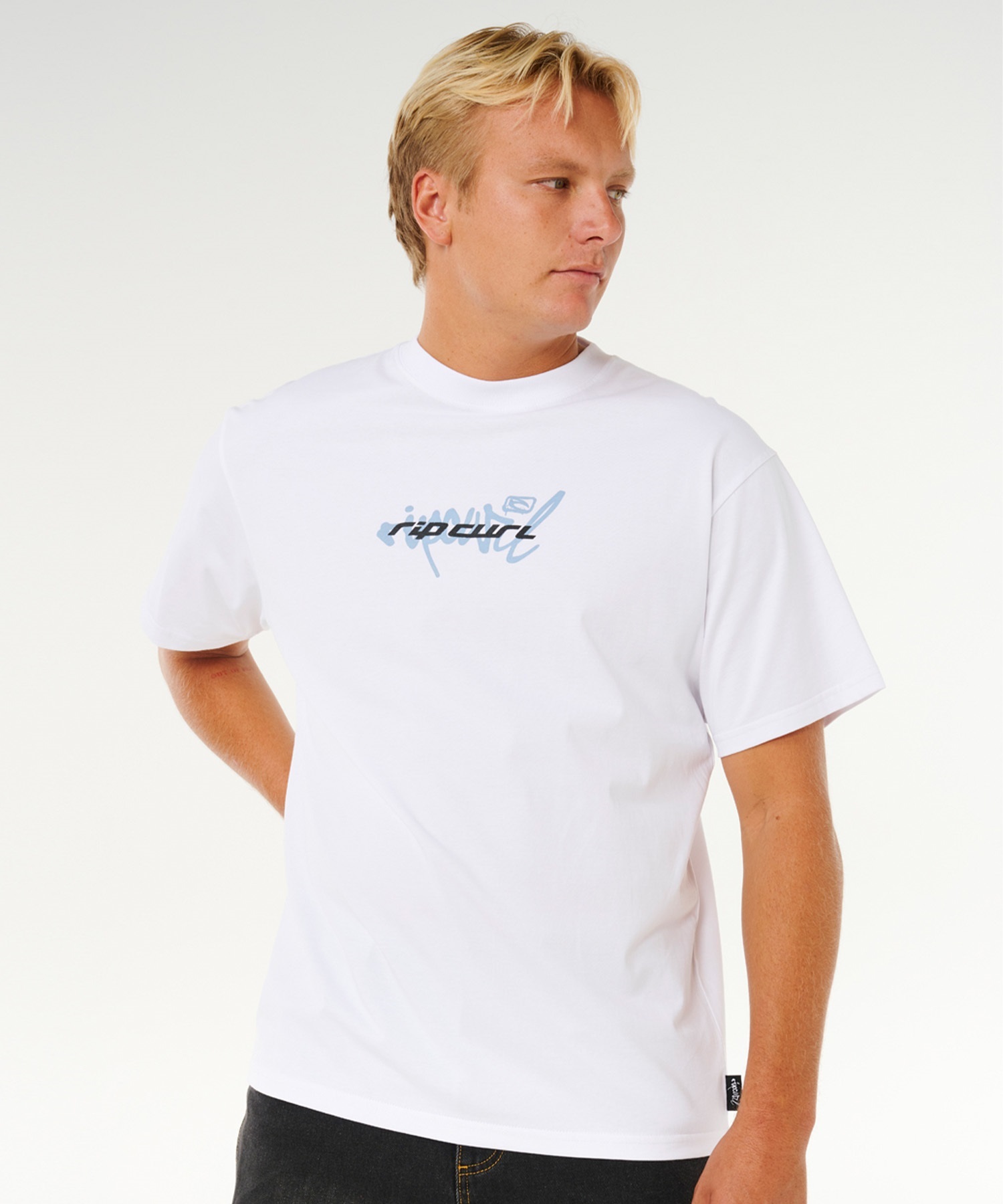 RIP CURL リップカール 半袖 Tシャツ メンズ シンプル INNER VISIONS