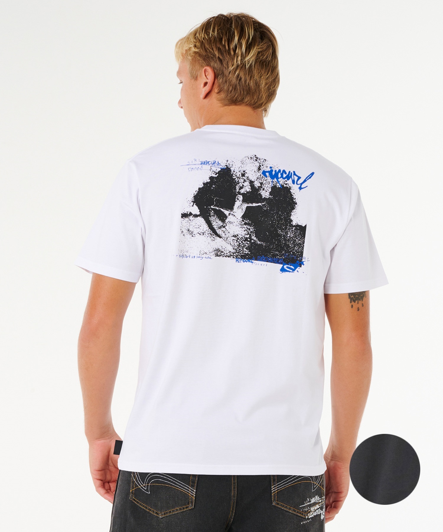 RIP CURL リップカール 半袖 Tシャツ メンズ バックプリント INNER