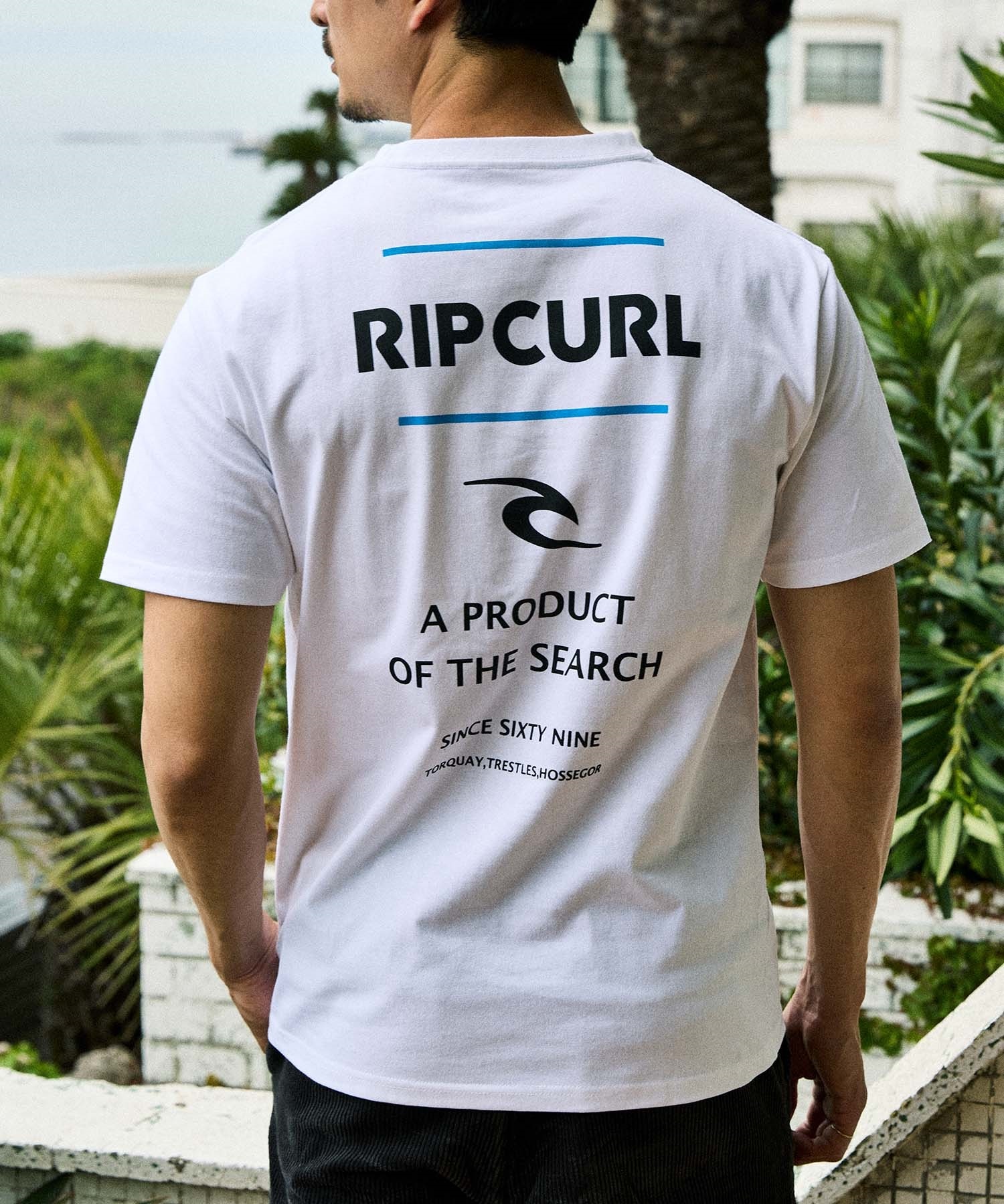 RIP CURL リップカール 半袖 Tシャツ メンズ PRODUCT SEARCH TEE RCM6S