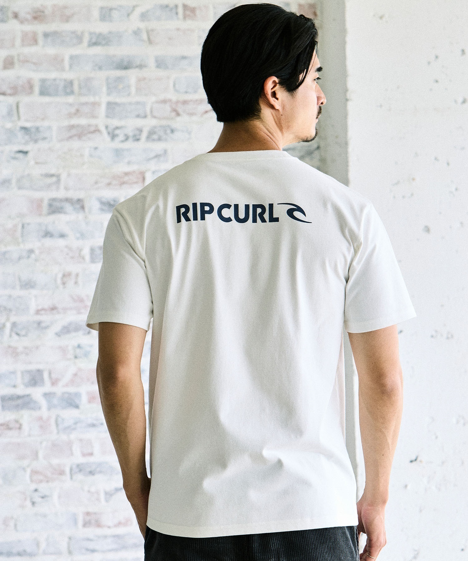 RIP CURL リップカール 半袖 Tシャツ メンズ 吸水速乾 BLADE LOGO SS