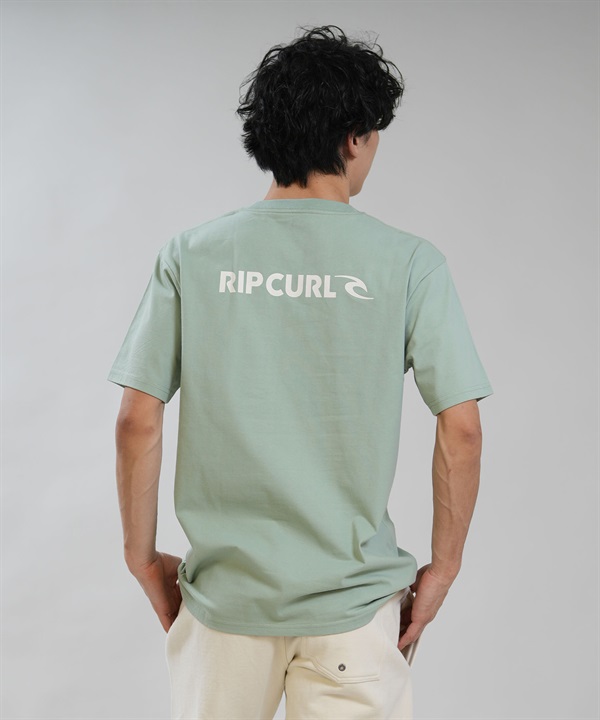RIP CURL リップカール 半袖 Tシャツ メンズ 吸水速乾 BLADE LOGO SS TEE RCM6S-2107