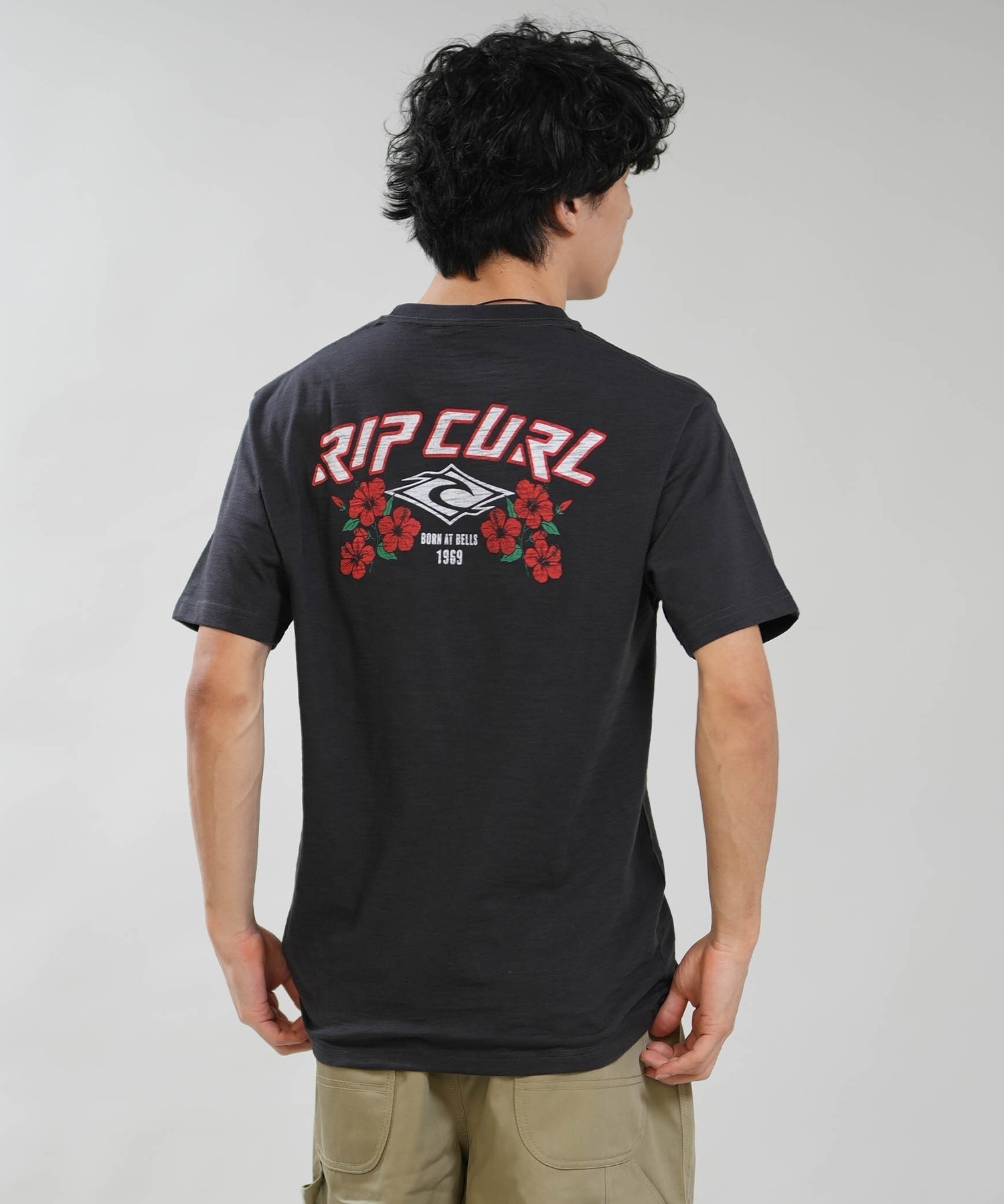 RIP CURL リップカール 半袖 Tシャツ メンズ バックプリント 69S CORP