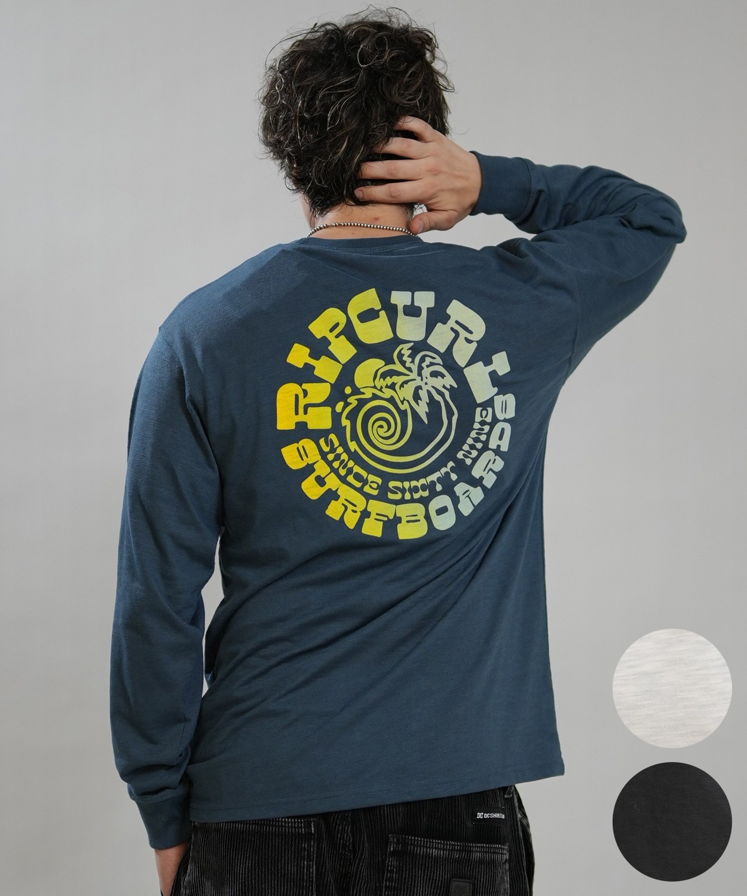 RIP CURL リップカール 長袖 Tシャツ ロンT メンズ バックプリント
