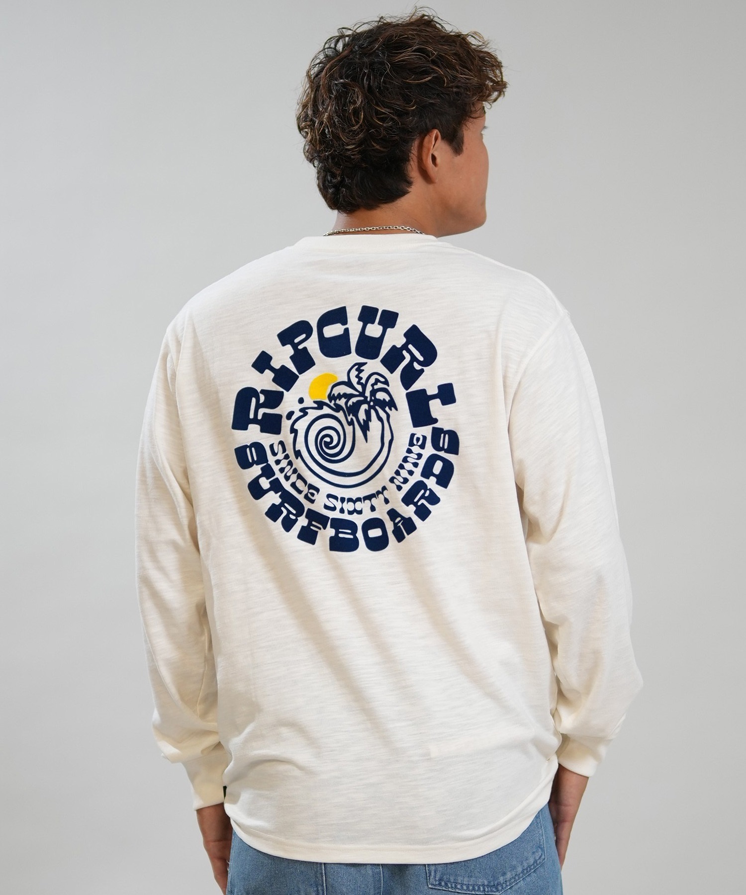 RIP CURL リップカール 長袖 Tシャツ ロンT メンズ バックプリント