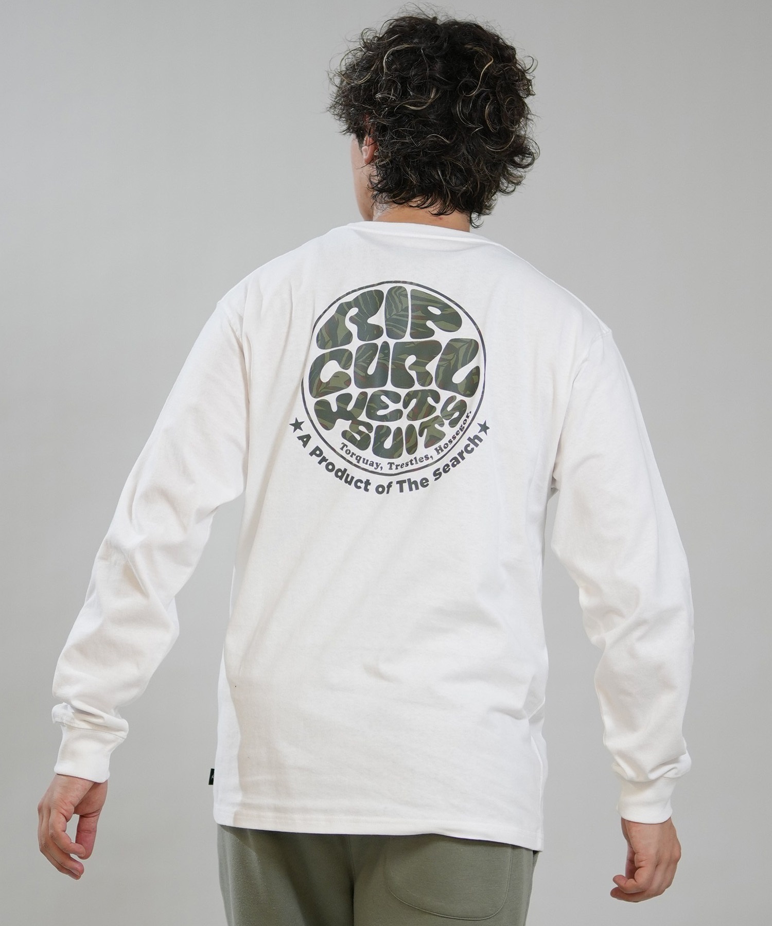 RIP CURL リップカール 長袖 Tシャツ ロンT メンズ バックプリント