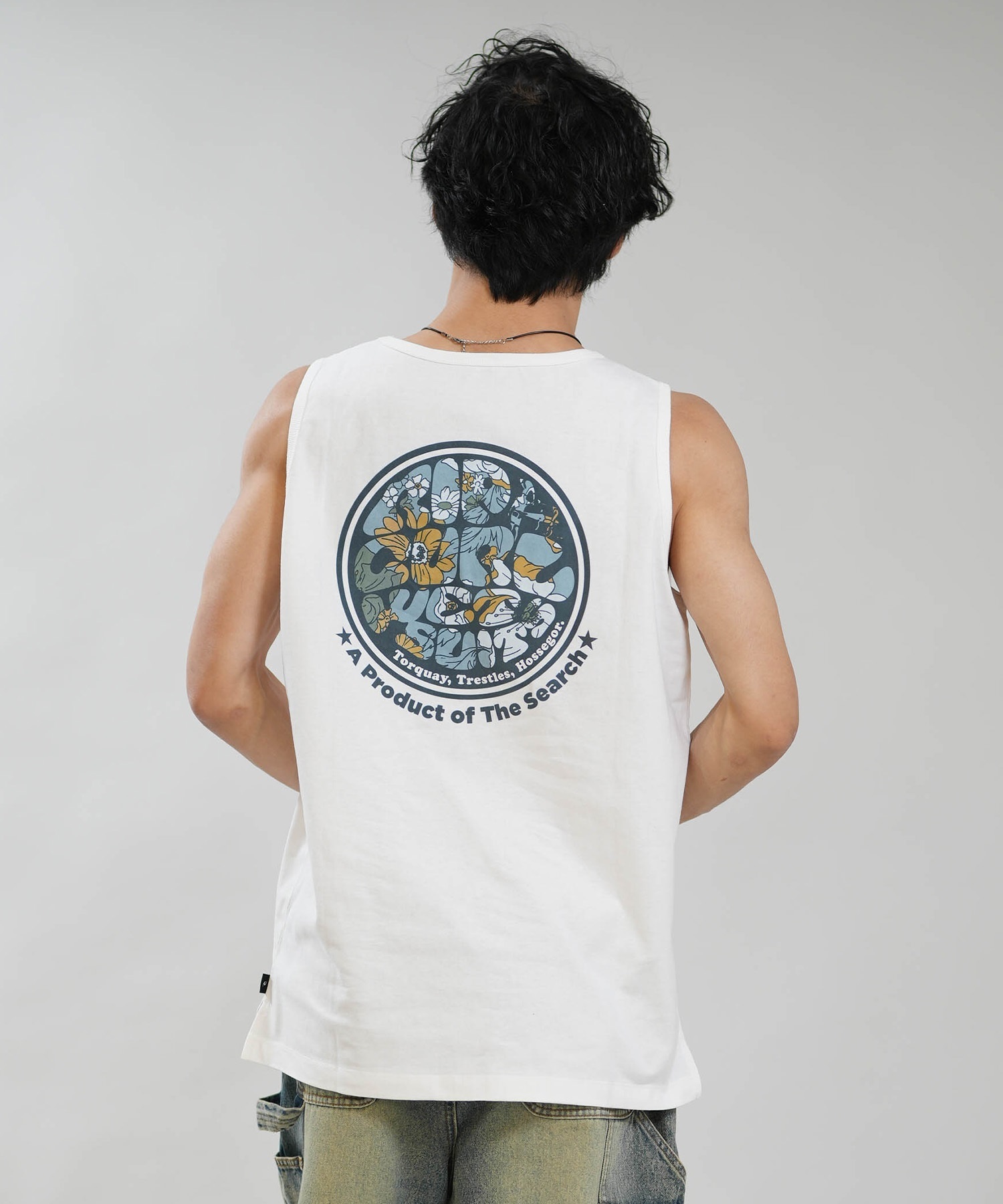 RIP CURL リップカール タンクトップ メンズ バックプリント WETTI