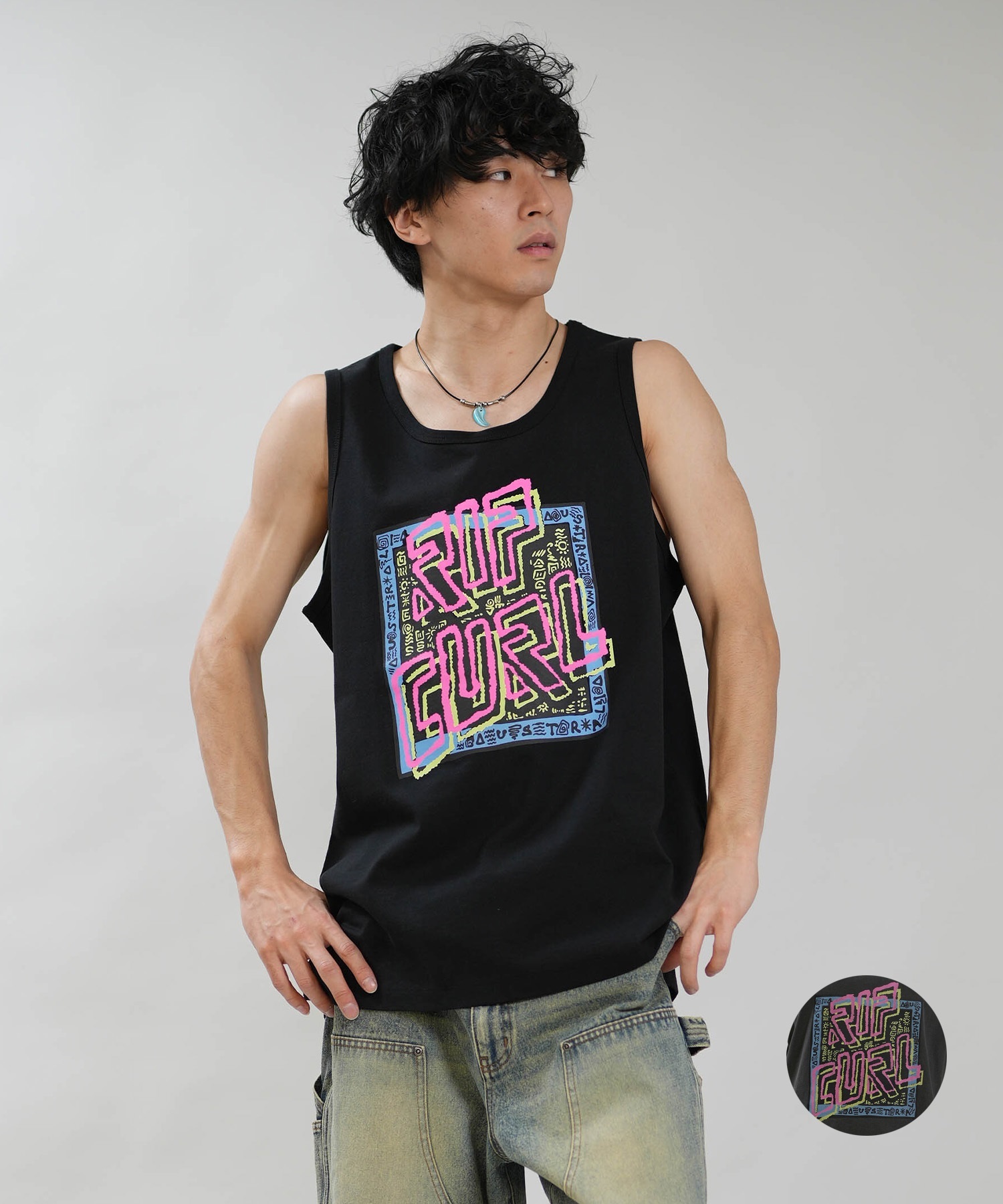 RIP CURL リップカール タンクトップ メンズ 吸水速乾 TRIBAL TANK