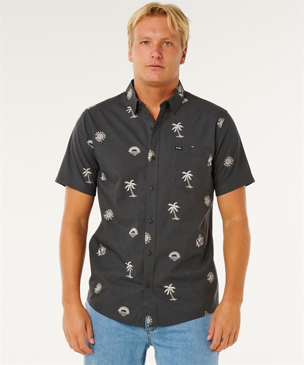 RIP CURL リップカール 半袖 シャツ メンズ SESSIONS S S SHIRT 06KMSH
