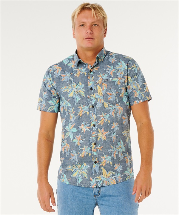 RIP CURL リップカール 半袖 シャツ メンズ SESSIONS S S SHIRT 06KMSH