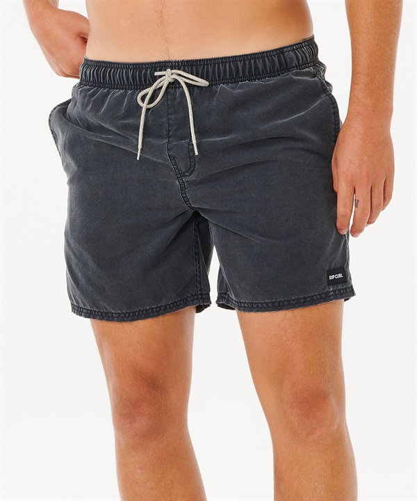 RIP CURL リップカール 水着 海パン トランクス サーフパンツ メンズ 水陸両用 OFFSET WASHED VOLLEY 0ENMBO